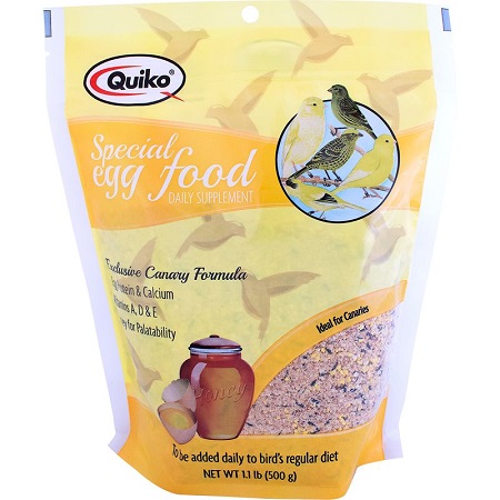 Quiko Special Egg Food for Canaries-Canary Nestling Food-Softfood-Canary Breeding Supplies-Glamorous Gouldians