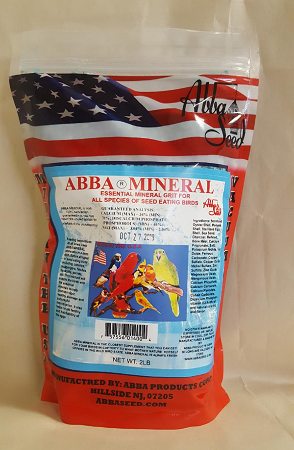 ABBA Mineral Grit - 2lb Bag - Calcium Supplement - Glamorous Gouldians