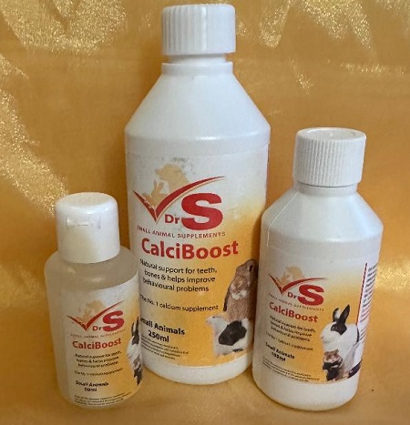 Bird Care Co Dr S Calciboost for small animals, like Rats and Mice - Calcium Supplement - Glamorous Gouldians